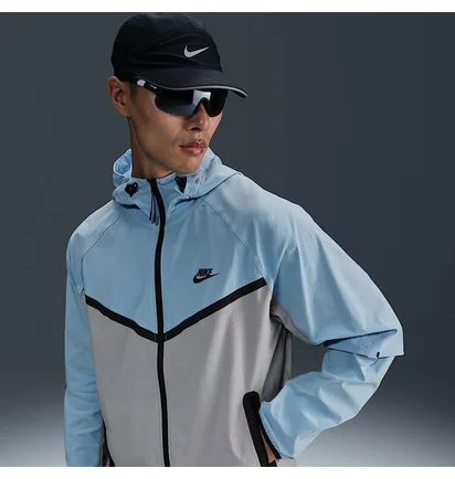 Вітровка чоловіча Nike Ssnl Wvn Wr Fz Light Blue HV6514-012