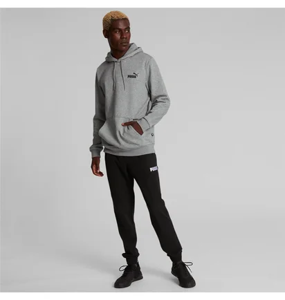 Худи мужское Puma Essentials Small Logo Hoodie Grey 586690-03