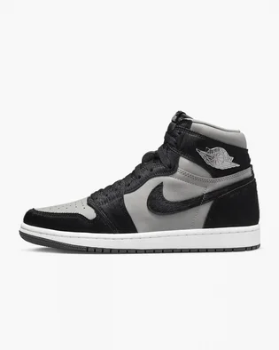 Кроссовки женские Air Jordan 1 Retro High Og Grey/Black Dz2523-001