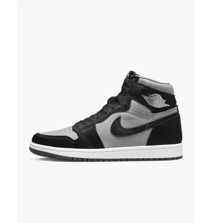 Кроссовки женские Air Jordan 1 Retro High Og Grey/Black Dz2523-001