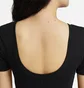 Футболка женская Nike Sportswear Chill Knit Tight Scoop-Back Short-Sleeve Mini-Rib Top Black FN3664-010