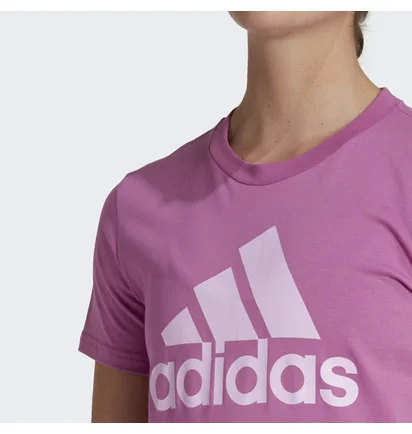 Футболка женская Adidas Loungewear Essentials Logo Tee Pink Hl2034