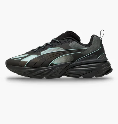 Кроссовки унисекс Puma Fade Nitro V2 Black/Light Blue 404467-05