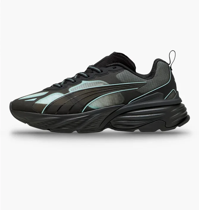 Кроссовки унисекс Puma Fade Nitro V2 Black/Light Blue 404467-05