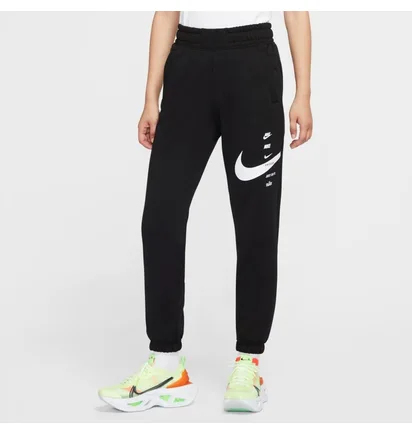 Штаны женские Nike Sportswear Swoosh Fleece Pants Black CU5631-011