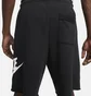 Мужские шорты Nike Club Alumni Mens French Terry Black Dx0502-010