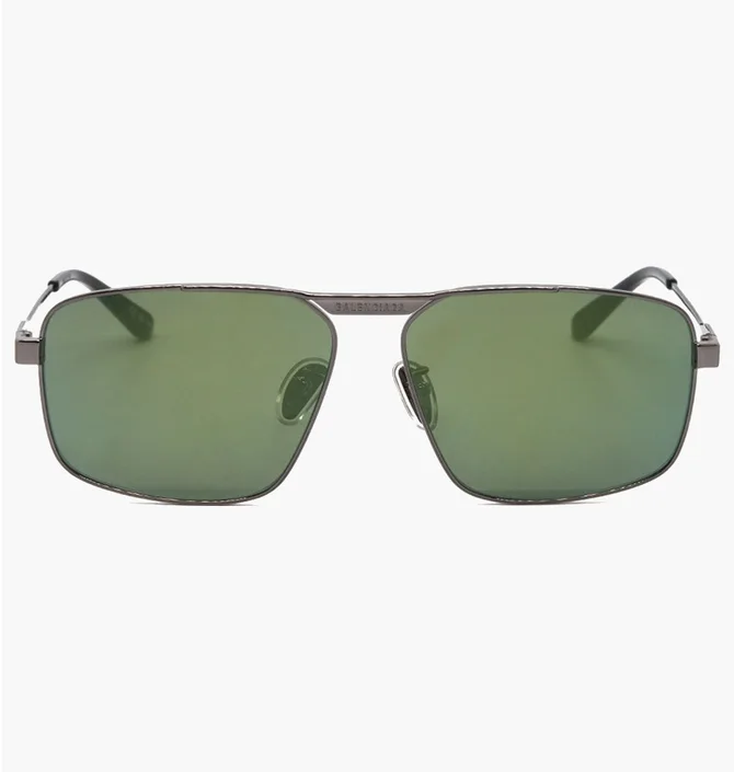 Солнцезащитные очки BALENCIAGA Green/Grey BB0418S-003-62
