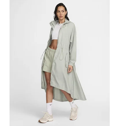 Пальто женское Nike Trencz Sportswear Essential Grey FN2843-370
