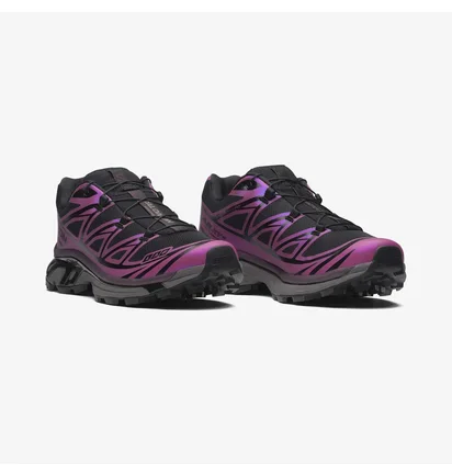 Кросівки жіночі Salomon Xt-6 Iridescent Black/Violet L47795600