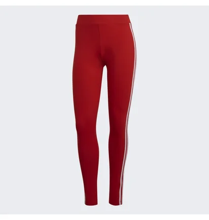 Леггинсы женские Adidas Adicolor Classics 3-Stripes Leggings Red Ib7382