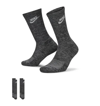 Шкарпетки унісекс Nike Everyday Cush Grey (2 пари) DH3778-010