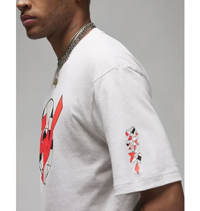 Футболка унисекс Air Jordan Zion T-Shirt White FD2394-051