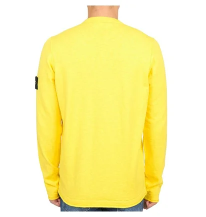 Свитшот мужской Stone Island Sweater Yellow 1015502B0-V0030