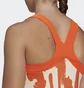 Майка женская Adidas Thebe Magugu Tennis New York Y-Back Tank Top White/Orange Ht4235