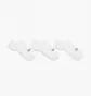 Шкарпетки жіночі Nike U Nk Everyday Plus Ltwt Footie White (3 пари) SX5277-101
