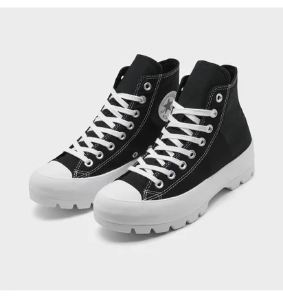 Кроссовки женские Converse Chuck Taylor All Star High Top Lugged Casual Shoes Black 565901C