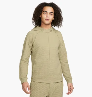 Худи мужское Nike Yoga MenS Dri-Fit Pullover Olive DV9875-276