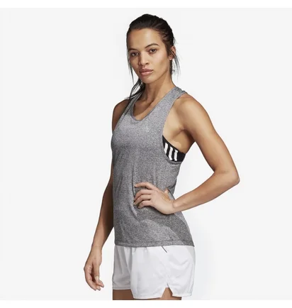 Майка женская Adidas Club Tie Tank Grey DU0993