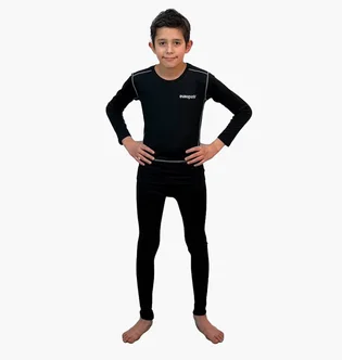 Термобілизна дитяча Europaw Thermal Underwear Black 2910