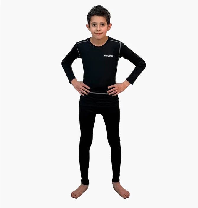 Термобілизна дитяча Europaw Thermal Underwear Black 2910