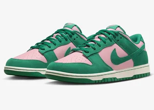 Кросівки чоловічі Nike Dunk Low Se Green/Pink FZ0549-600