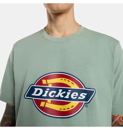 Футболка унісекс Dickies Icon Logo Turquoise DK0A4XC9K361
