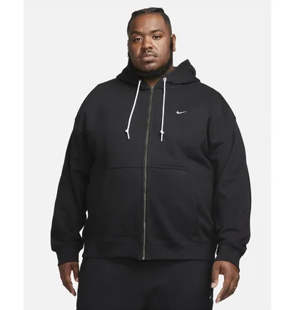 Толстовка чоловіча Nike Solo Swoosh Fullzip Hoodie Black DR0403-010