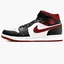 Кроссовки мужские Air Jordan 1 Mid Gym Black/White 554724-122