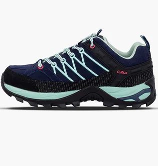 Кроссовки женские CMP Rigel Low Trekking Shoes Wp Blue/Black 3Q13246-62MN