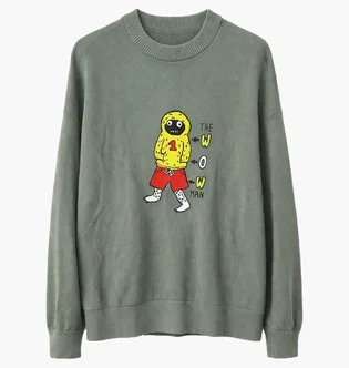 Свитшот мужской Jack & Jones Wow Olive 22112401