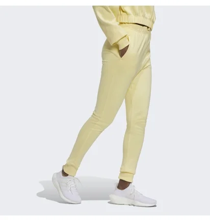 Штаны женские Adidas Studio Lounge High-Waist Pants Yellow Hh8517