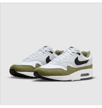 Кросівки чоловічі Nike Air Max 1 White/Olive FD9082-102