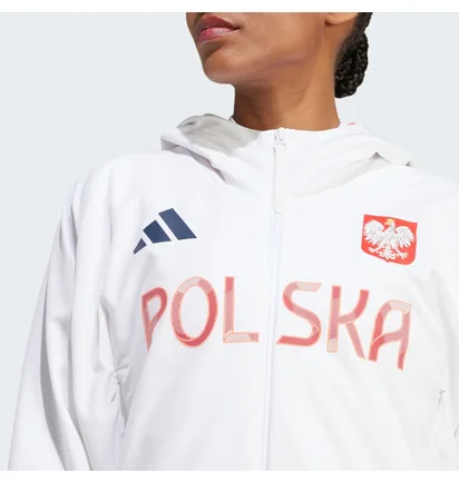Куртка женская Adidas Poland Z.N.E. Podium Full-Zip White JF6671