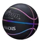 Баскетбольний м'яч Wilson Luminous Iridescent Black WTB2027XB07