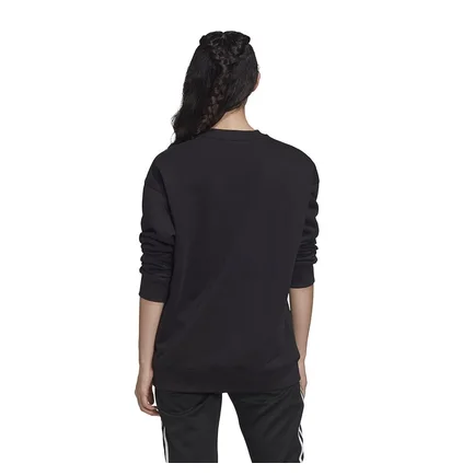 Свитшот женский Adidas Trefoil Crew Black FM3272
