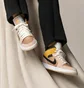 Кроссовки женские Air Jordan 1 Mid Se Particle Beige Brown DD2224-200