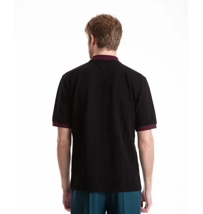 Кофта чоловіча Palmes Arthur Polo Black 10001