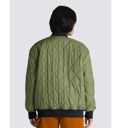 Куртка женская Vans Pickett Bomber Jacket Olive VN00075EZBF
