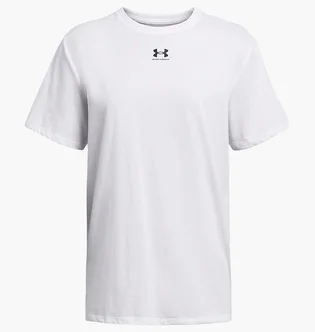 Футболка жіноча Under Armour Campus Oversize Ss White 1387193-100
