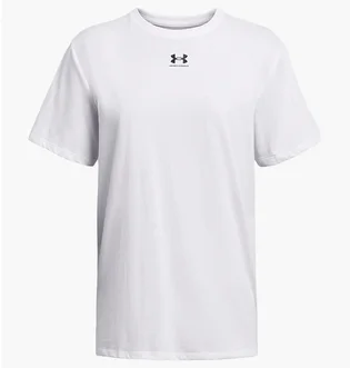Футболка женская Under Armour Campus Oversize Ss White 1387193-100