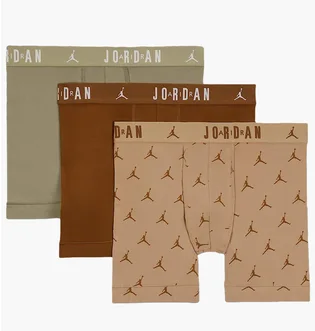 Труси чоловічі Air Jordan Jhm Mens Flight Cotton Esst 3P (3 шт) Multi JM0839-X0L