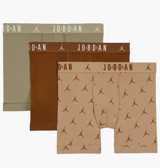 Трусы мужские Air Jordan Jhm Mens Flight Cotton Esst 3P (3 шт) Multi JM0839-X0L