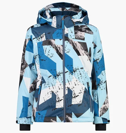 Куртка дитяча CMP Kid G Jacket Snaps Hood Light Blue 39W2085-21ZP