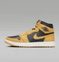 Кроссовки мужские Air Jordan I High G Golf Shoes Yellow/Black DQ0660-700