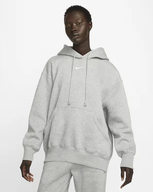 Худі жіноче Nike Sportswear Phoenix Fleece Grey Dq5860-063