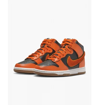 Кросівки чоловічі Nike Dunk High University Orange/Black DR8805-002