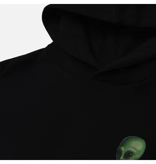 Худи мужское RipNDip We Come In Peace Black RNDSUM24128