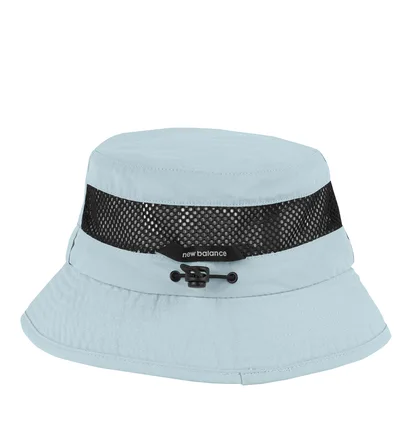 Панама унисекс New Balance Lifestyle Bucket Hat Light Blue LAH21101MGF