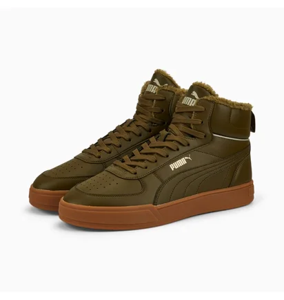 Кроссовки мужские Puma Caven Mid Wtr Green 385844-02