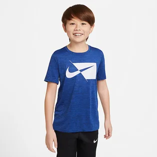 Футболка детская Nike Dri-Fit Hbr Ss Top Blue DA0282-492